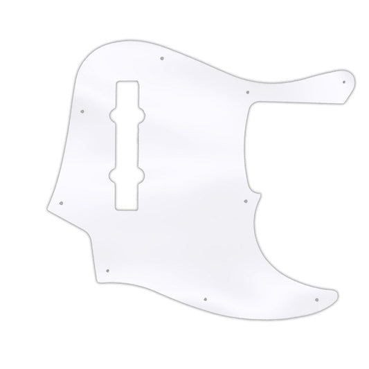 American Elite Jazz Bass 5 String -  Clear Acrylic Thick