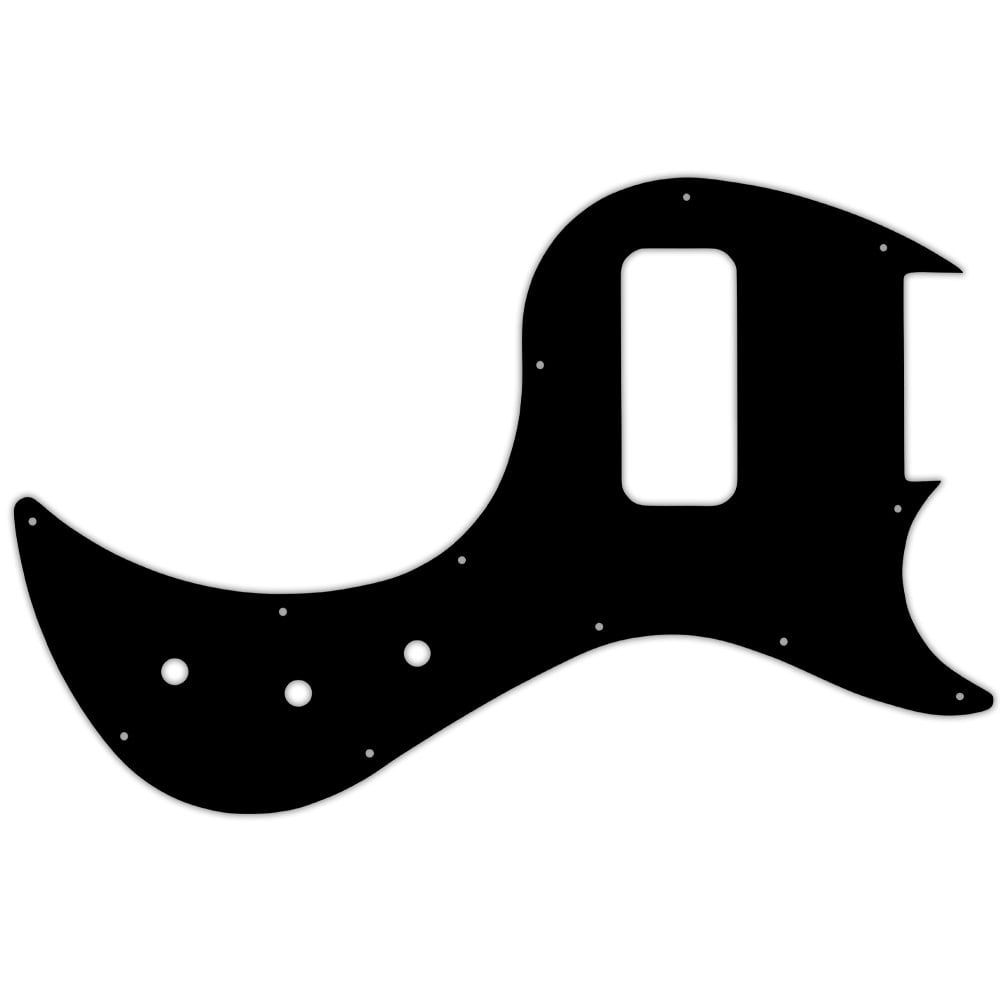 Gibson 5 String EB5 Bass - Solid Shiny Black .090" / 2.29mm thick, with bevelled edge