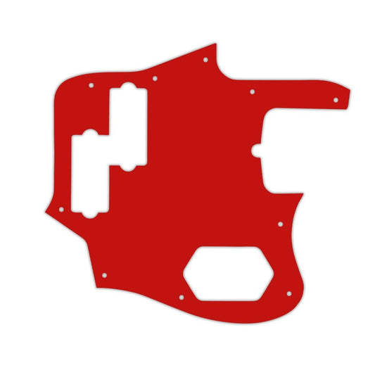 American Standard Jaguar Bass  -  Red Black Red