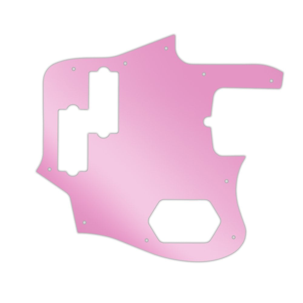 American Standard Jaguar Bass  -  Pink Mirror