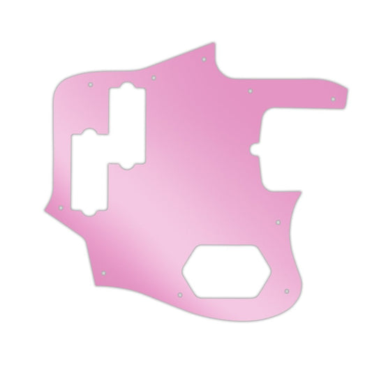 American Standard Jaguar Bass  -  Pink Mirror