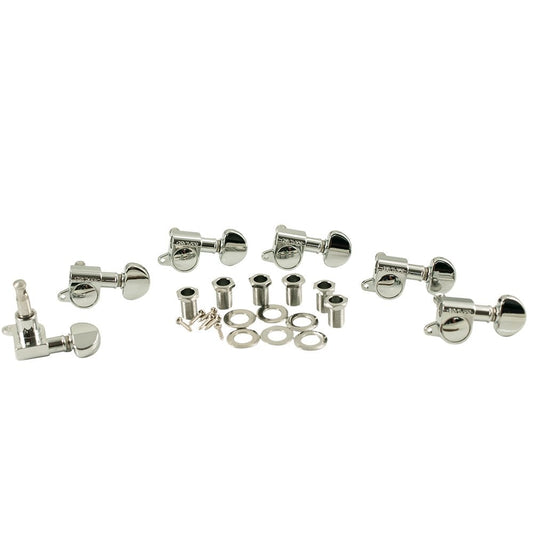 Mini Rotomatic 6 In Line Tuning Machines 14:1 Gear Ratio 205 Series