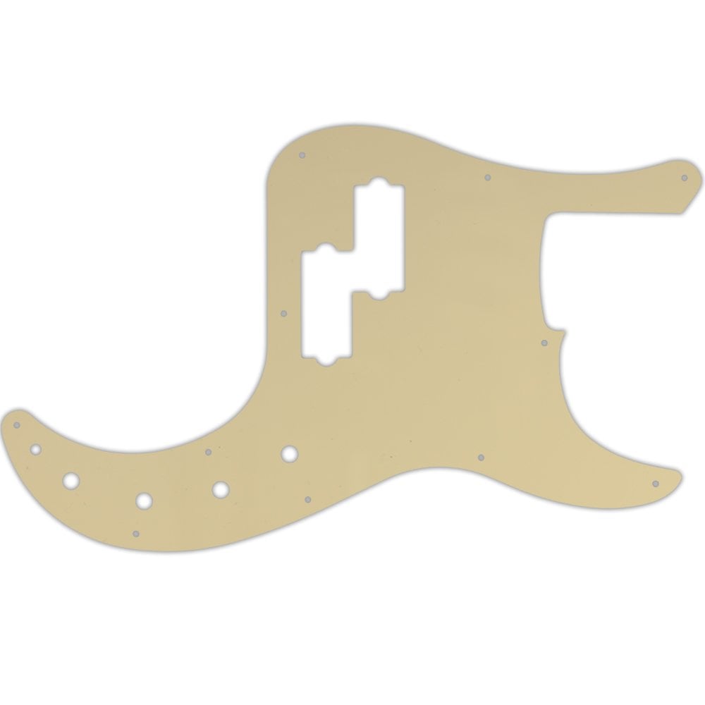 Fender 4 String American Elite 4 String Precison Bass - Cream Thin
