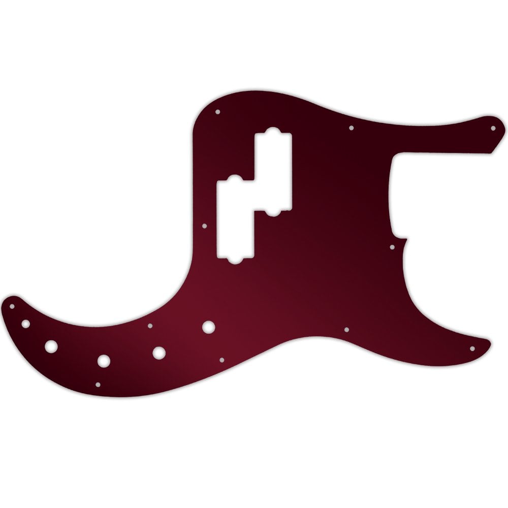 Fender 4 String American Elite 4 String Precison Bass - Red Mirror