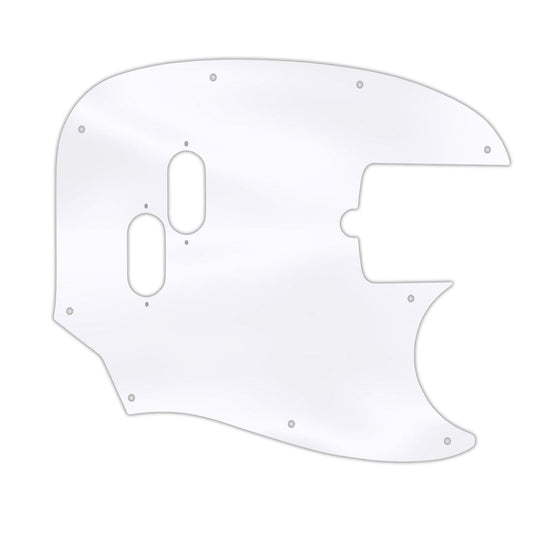 American Performer Mustang Bass -  Clear Acrylic Thick