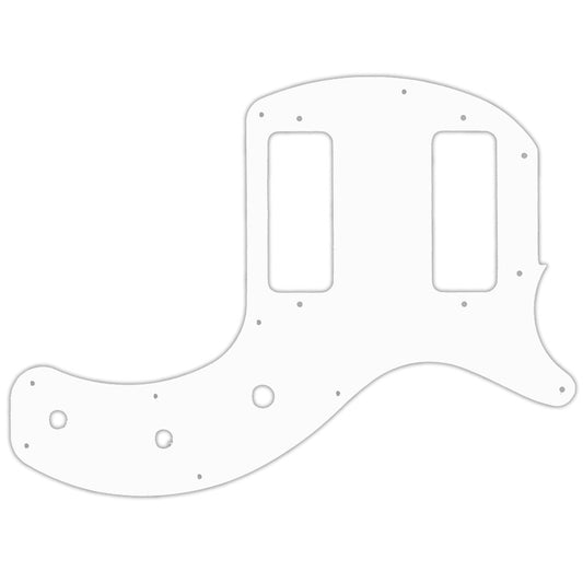 Les Paul Special 2019 Tribute Double Cut  - Solid Shiny White .090" / 2.29mm thick, with bevelled edge