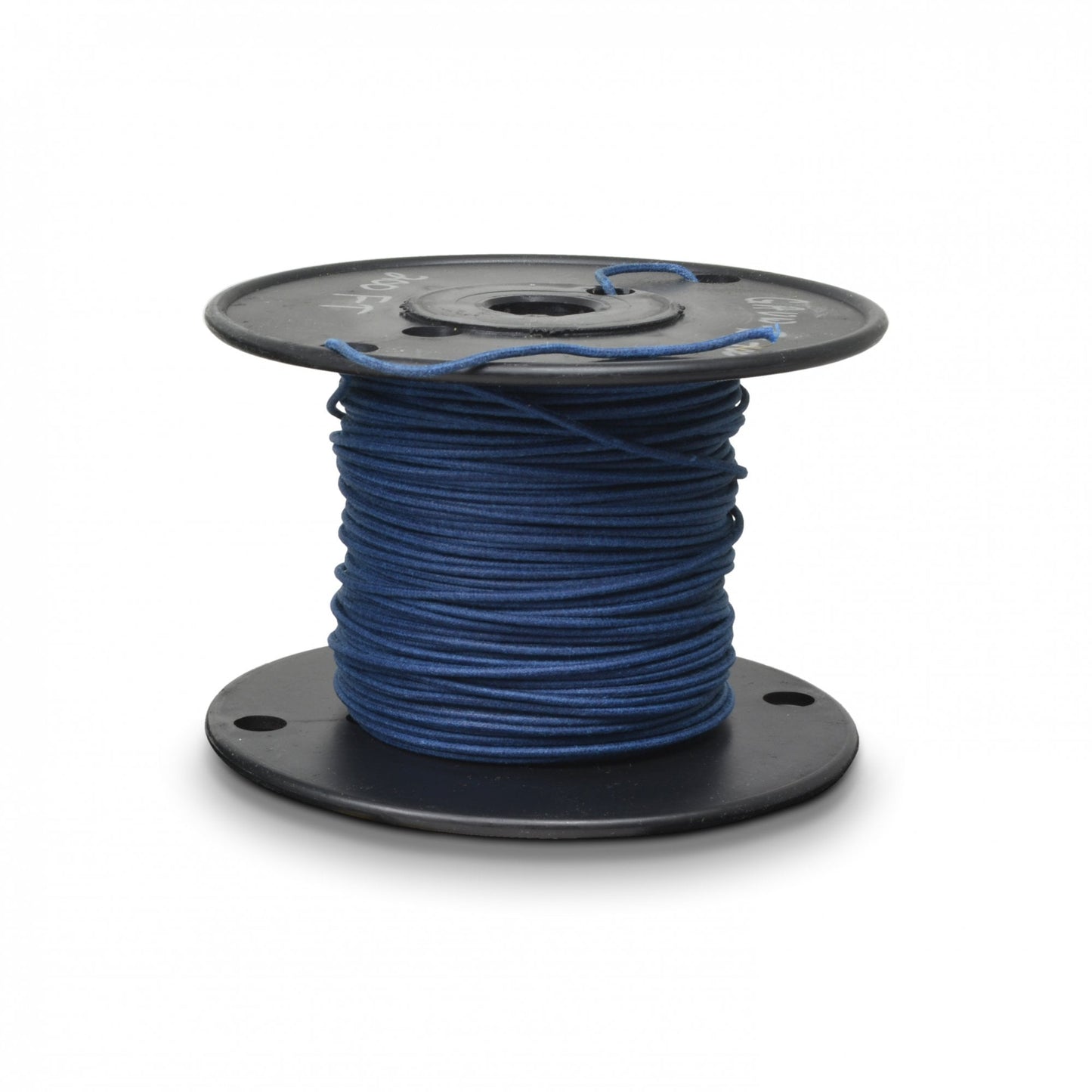 Vintage 22 Gauge Cloth-Covered Wire, Various Colours, Bulk Reel - 100 Ft Length