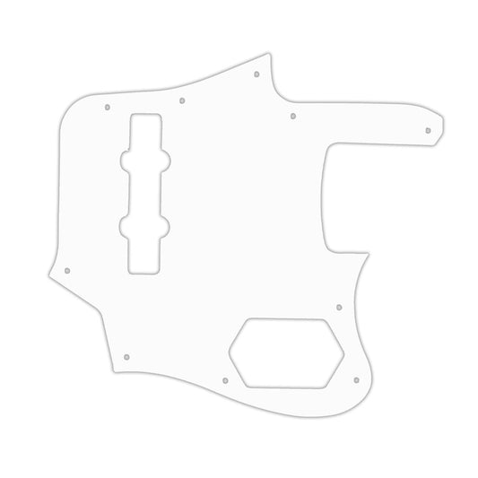 Made In Japan Deluxe Jaguar Bass 2012 - 2013  -  White Black White