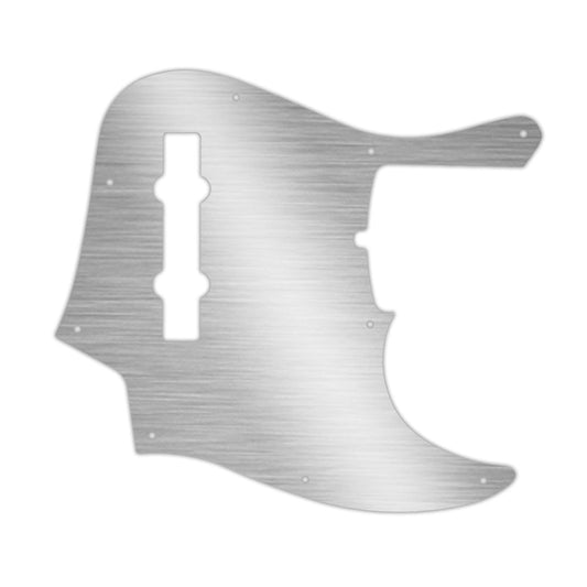 2019 5 String American Ultra Jazz Bass V  -  Brushed Silver (Simulated)