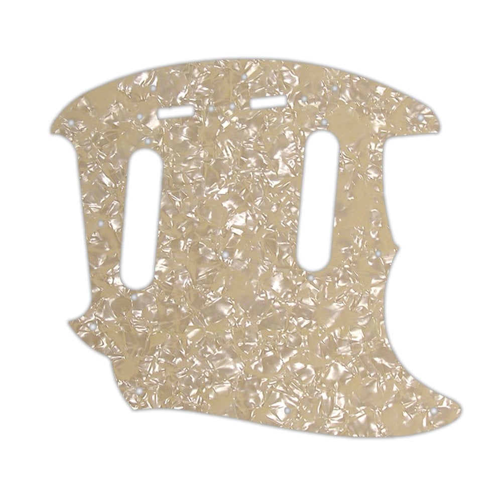 Fender 2019 Made In Mexico Vintera 60's Mustang - Cream Pearl C/B/C Lamination