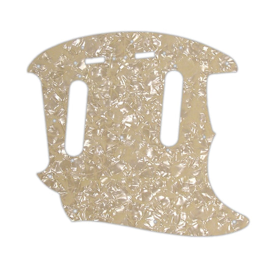 Fender 2019 Made In Mexico Vintera 60's Mustang - Cream Pearl C/B/C Lamination