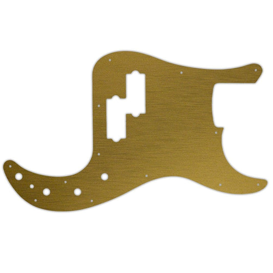 Made In Mexico Deluxe Active Special and Player Plus Active Precision Bass - Brushed Gold