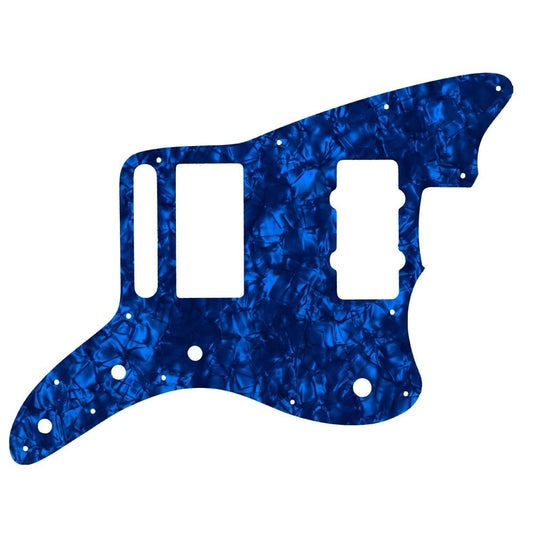 Blacktop Series Jazzmaster - Dark Blue Pearl Black/White/Black Lamination