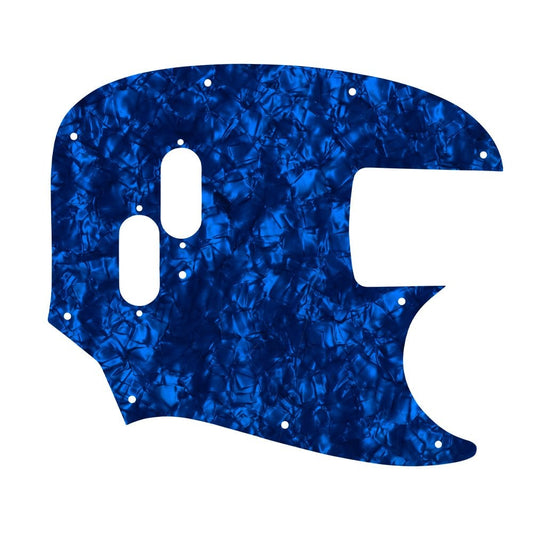 Mustang Bass (Re-Issue) - Dark Blue Pearl Black/White/Black Lamination