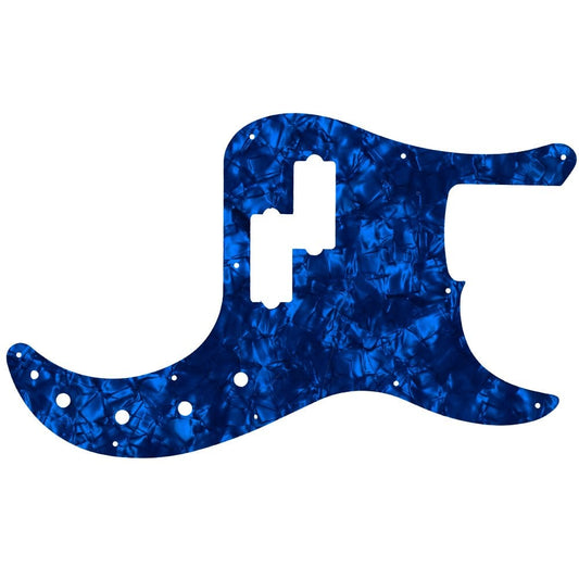 Fender 4 String American Elite 4 String Precison Bass - Dark Blue Pearl Black/White/Black Lamination