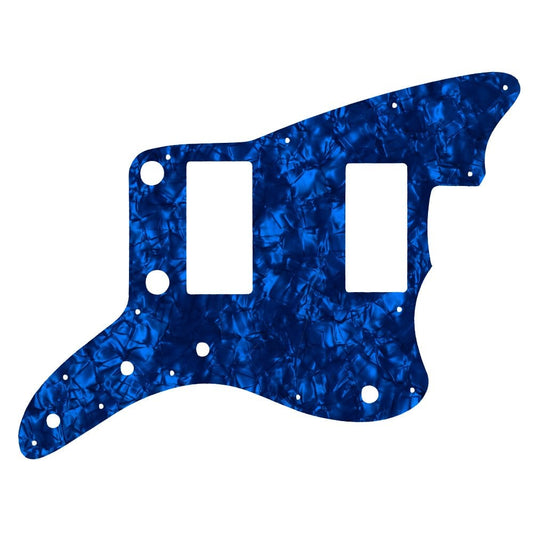 Jazzmaster 2013-2014 Made In China Modern Player HH - Dark Blue Pearl Black/White/Black Lamination