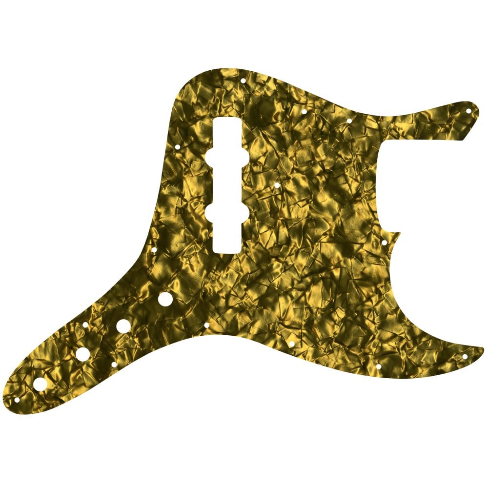 Jazz Bass Custom - Gold Pearl Black/White/Black Lamination