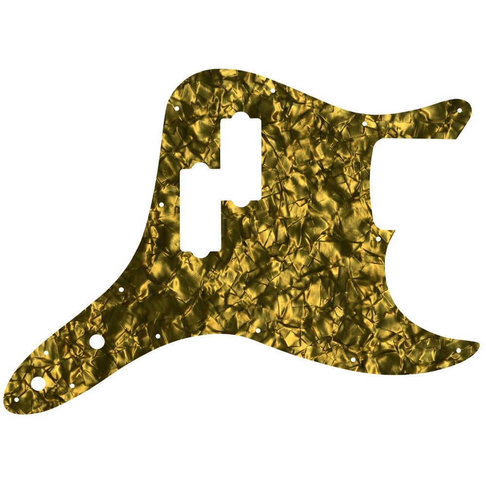 Mark Hoppus Jazz Bass - Gold Pearl Black/White/Black Lamination