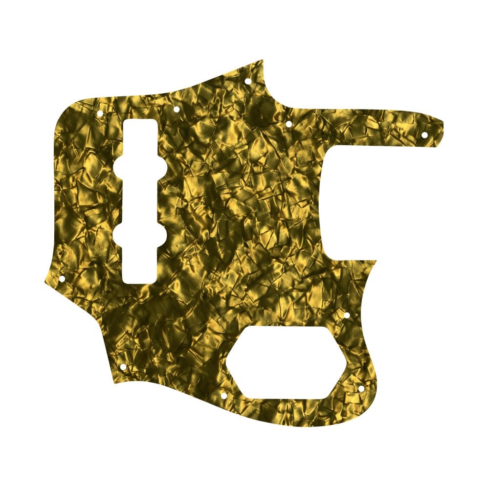 Jaguar Bass CIJ - Gold Pearl Black/White/Black Lamination