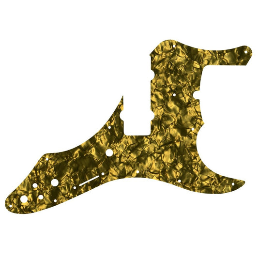 Roscoe Beck V (5 -String) Bass - Gold Pearl Black/White/Black Lamination