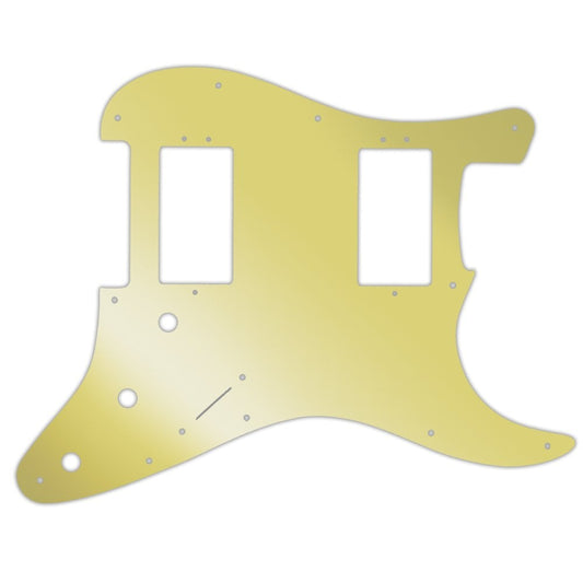 2016 American Professional Stratocaster HH With Covered Shawbuckers - Gold Mirror