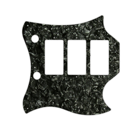 "Captain" Kirk Douglas Signature Roots SG - Black Pearl/White/Black 3 Ply