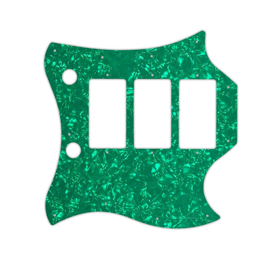 "Captain" Kirk Douglas Signature Roots SG - Green Pearl W/B/W Lamination