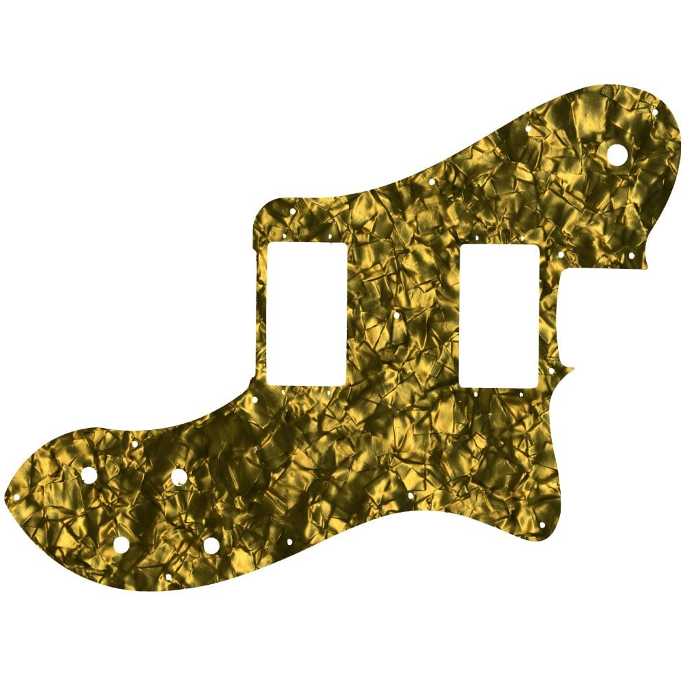 2004-Present Made In Mexico '72 Telecaster Deluxe - Gold Pearl White/Black/White Lamination