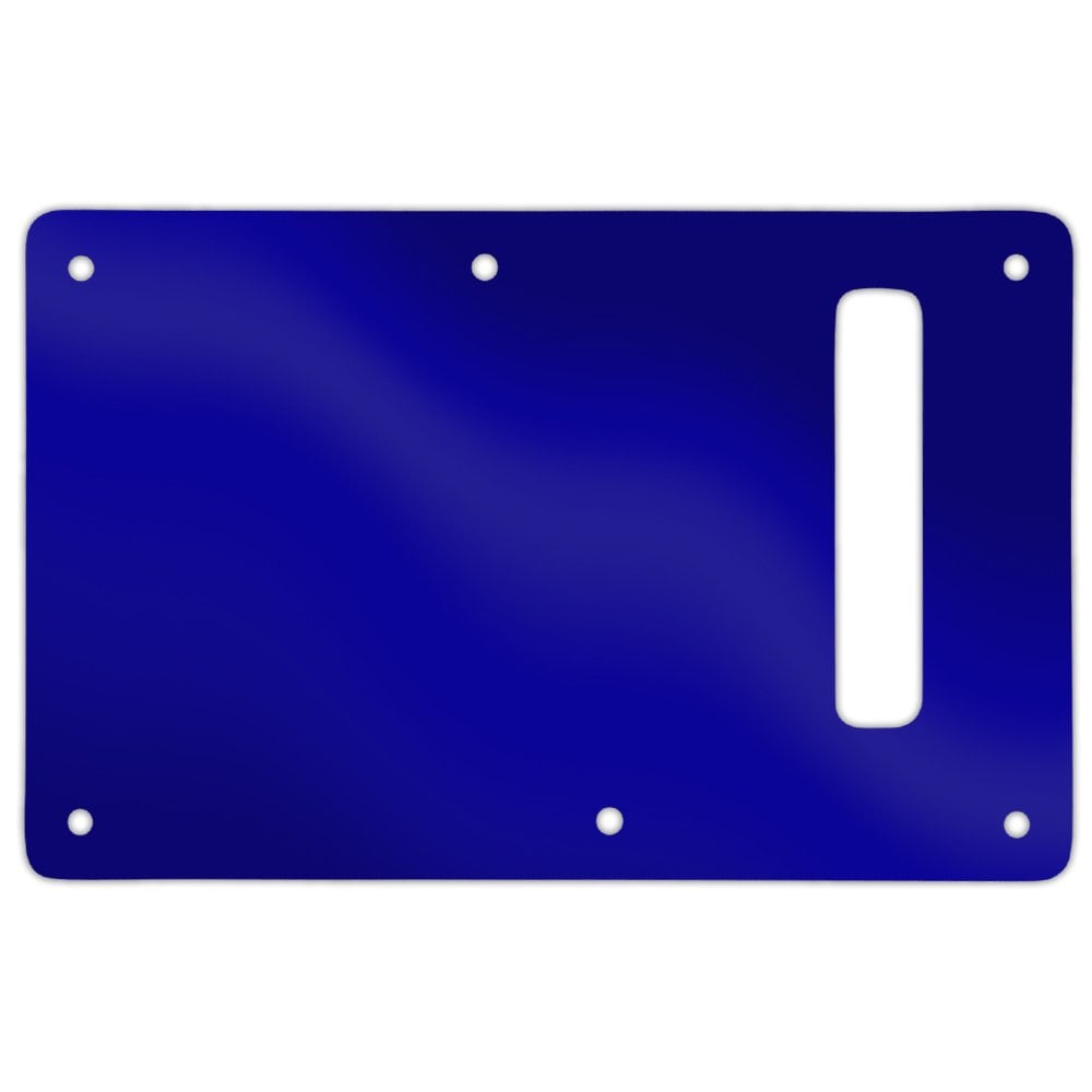 Strat Backplate - Dark Blue Mirror