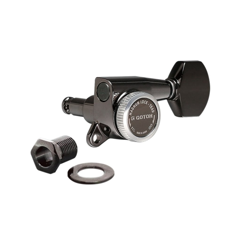 SG381 Magnum Lock Traditional Tuning Machines 3 Per Side, 07 Mini Buttons 16:1 Gear Ratio