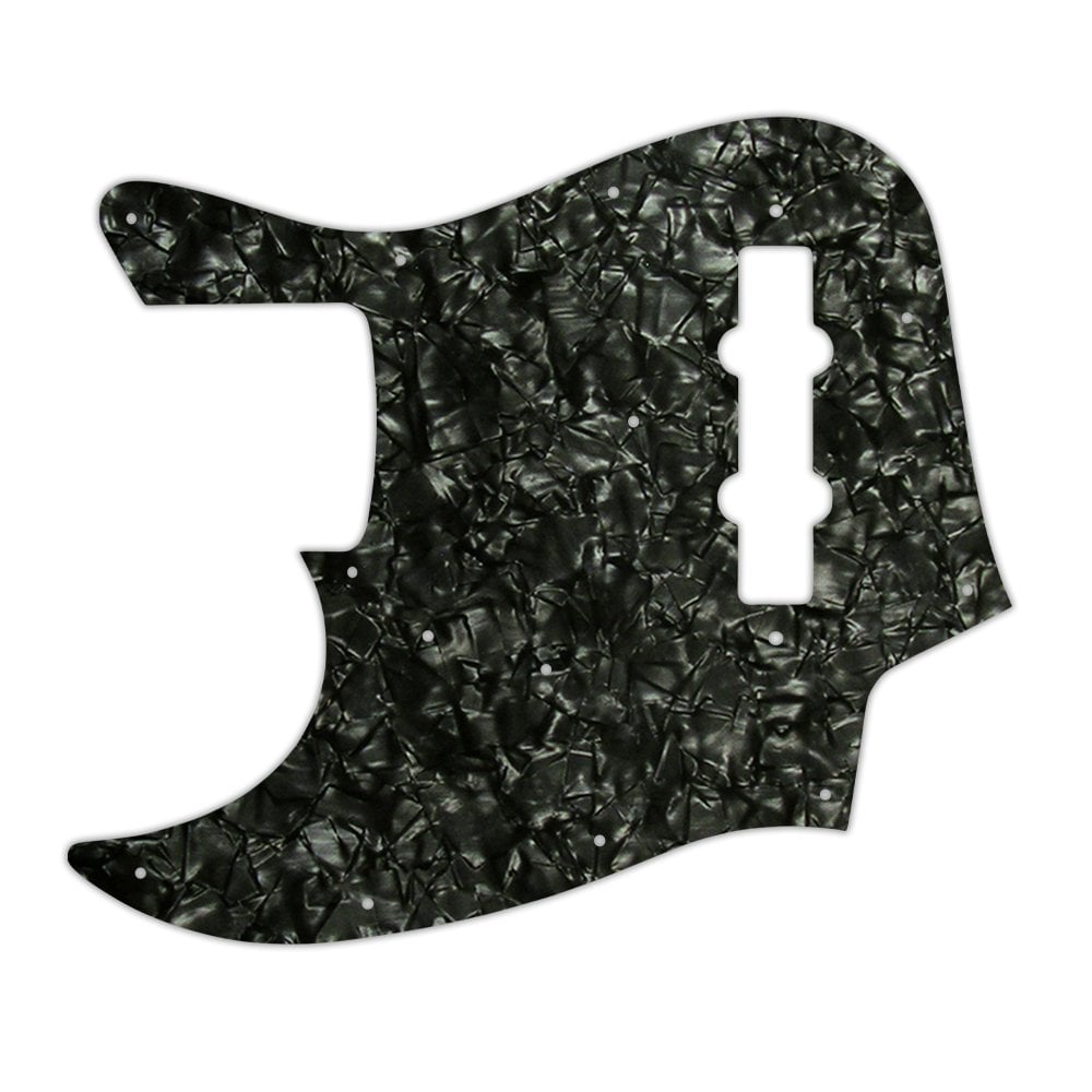 Made In Japan Jazz Bass  -  Black Pearl/White/Black 3 Ply