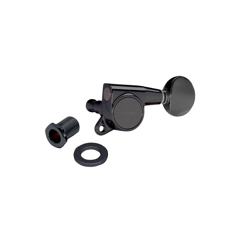 SG381 Series 6 In Line with Rounded Mini Buttons 16:1 Gear Ratio Tuning Machines