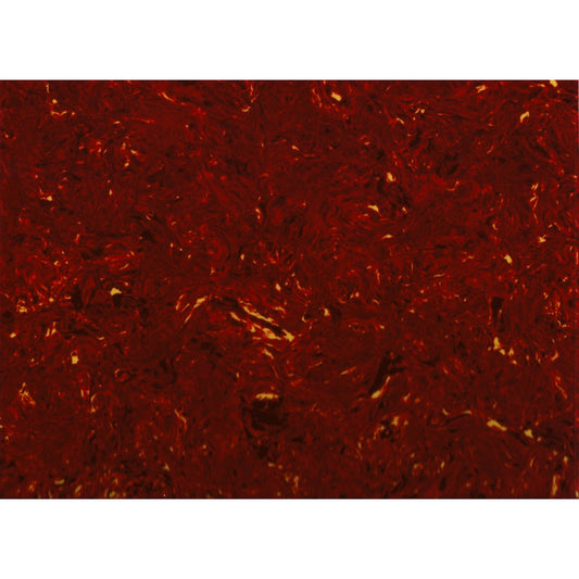 Light Tortoiseshell Celluloid (4 Ply) Blank Sheet - Light Brown Tortoiseshell / White / Black / White