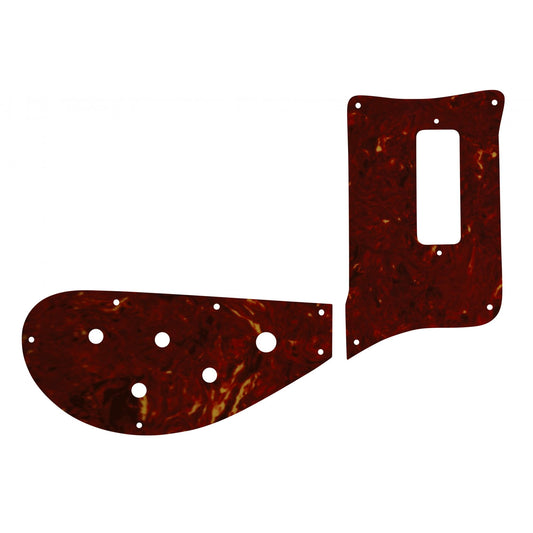 Rick 4003 - Light Brown Celluloid Tortoiseshell W/B/W Lamination