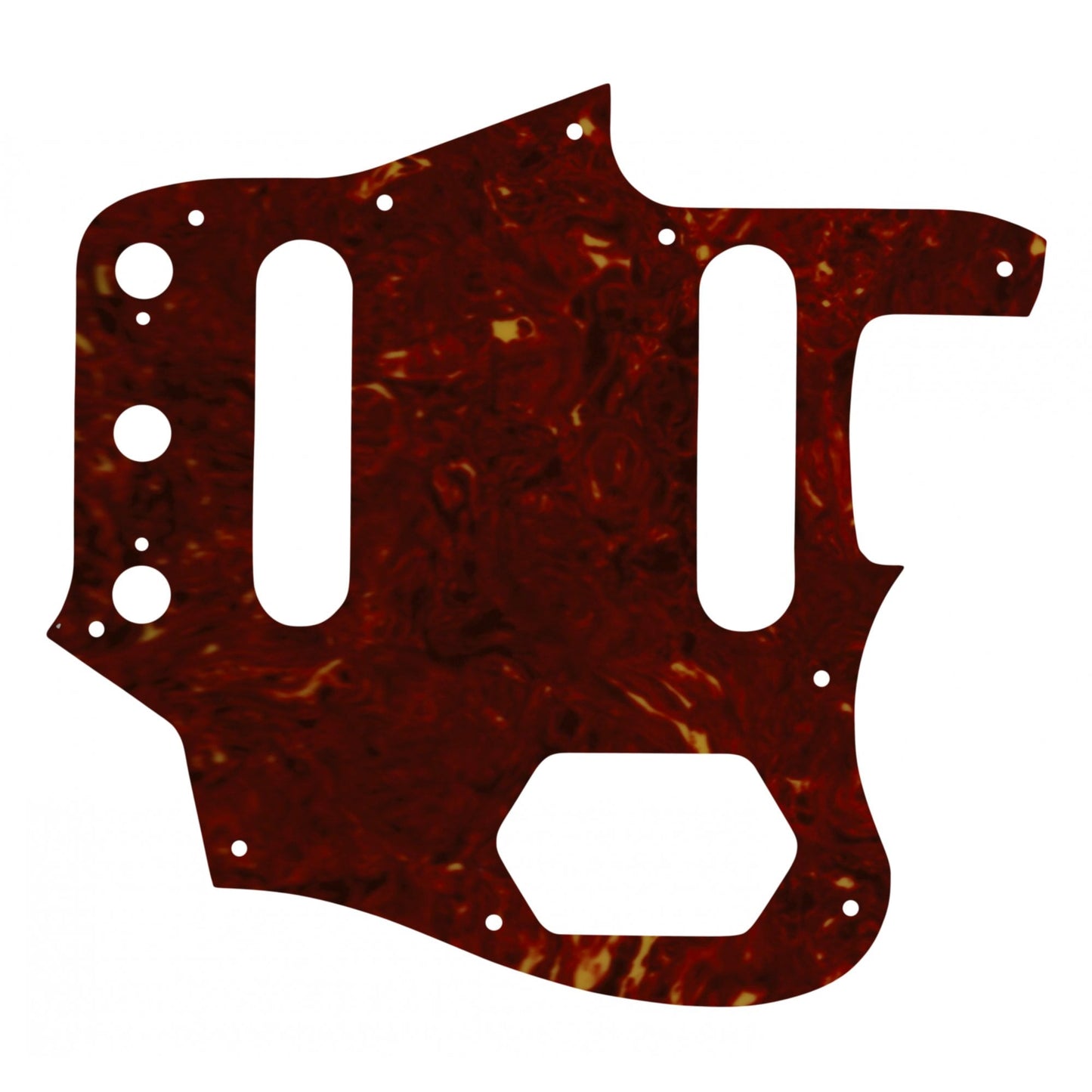 Jaguar USA 1962-1975 - Light Brown Celluloid Tortoiseshell W/B/W Lamination