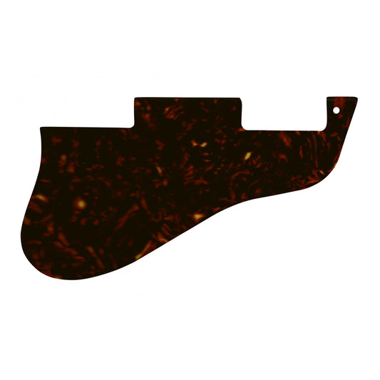ES-335 Replacement Pickguard for USA 1960's Era Original and Reissue Models - Dark Brown Celluloid Tortoiseshell