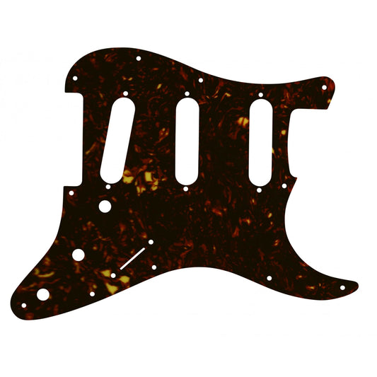 Strat - Dark Brown Celluloid Tortoiseshell