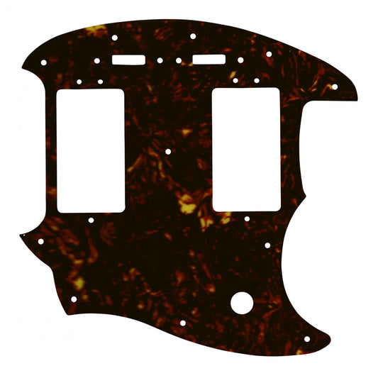 Pawn Shop Mustang Special - Dark Brown Celluloid Tortoiseshell W/B/W Lamination