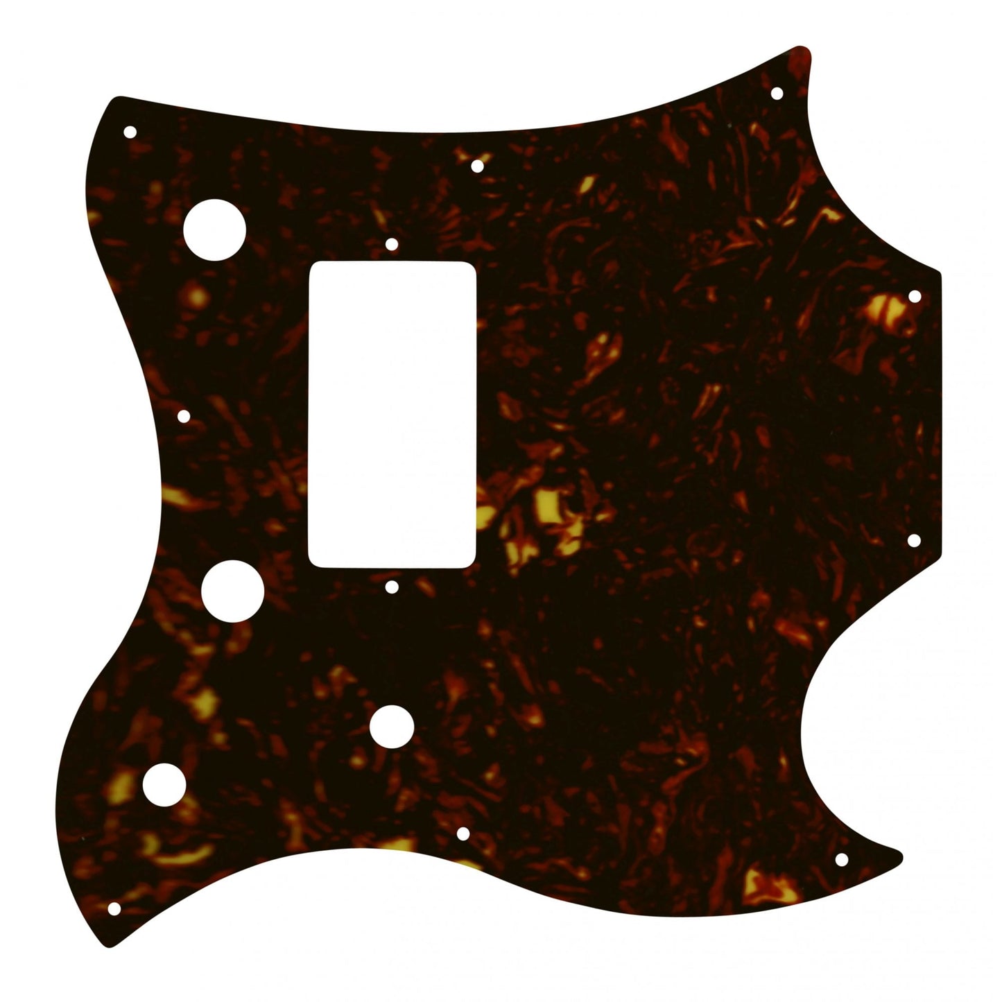 2011 Gibson Sg Melody Maker - Dark Brown Celluloid Tortoiseshell W/B/W Lamination