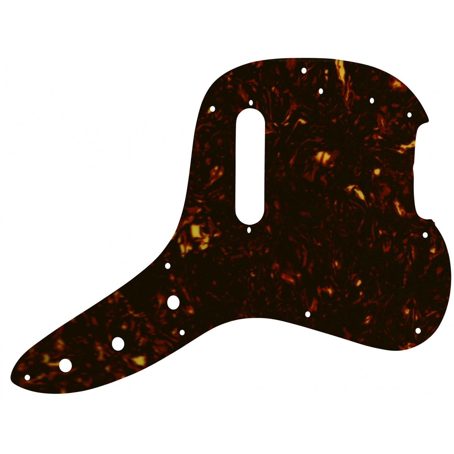 1978 Musicmaster Bass -  Dark Brown Celluloid Tortoiseshell W/B/W Lamination