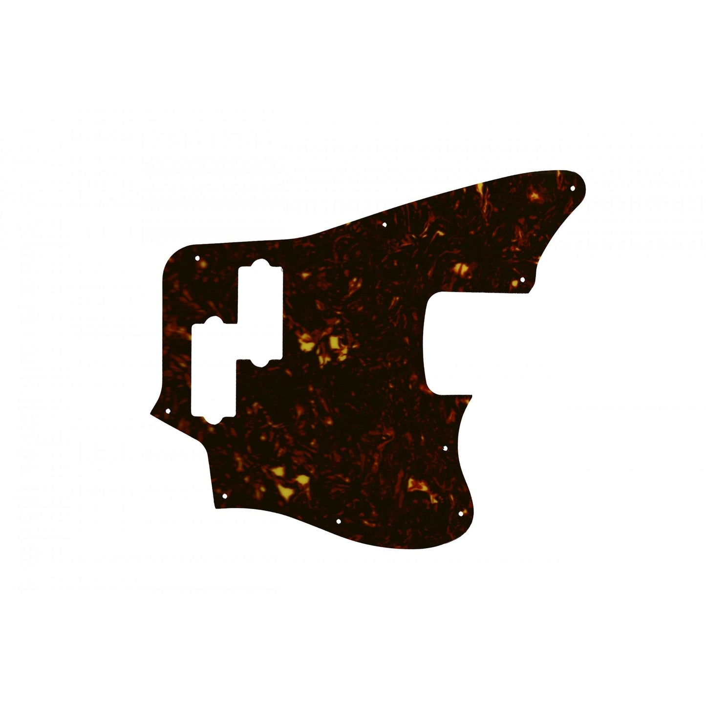 2018 Player Series Jaguar Bass  -  Dark Brown Celluloid Tortoiseshell W/B/W Lamination