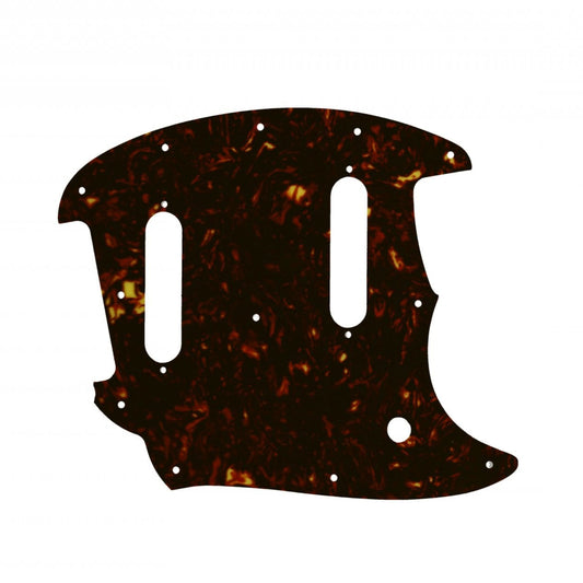 Fender 2017-Present Classic Style Mustang - Dark Brown Celluloid Tortoiseshell W/B/W Lamination
