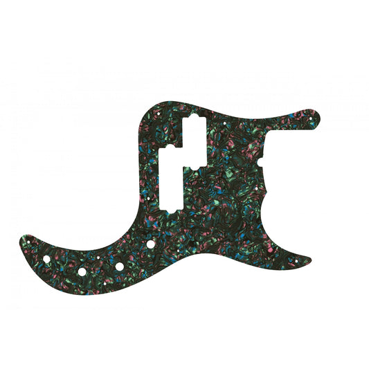 Fender American Deluxe 5 String Precision Bass - Black Abalone