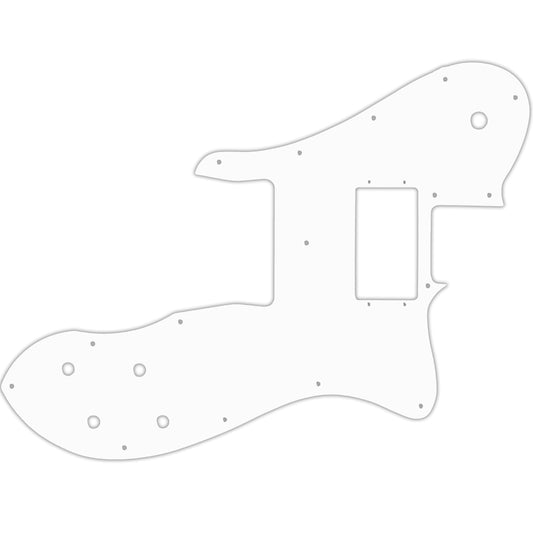 Tele Custom 1999-Present Made In Mexico Or 2012-2013 American Vintage '72 Telecaster Custom - White Black White Fender Wide Range Humbuckers