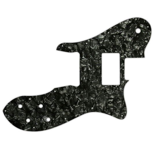 Telecaster Custom - 1972-1981 Vintage - Black Pearl/White/Black 3 Ply  Fender Wide Range Humbuckers
