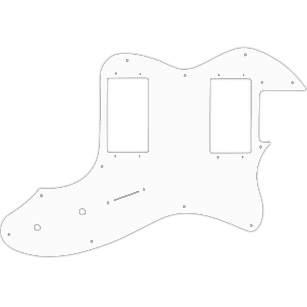 Tele Thinline 1999 Made In Japan '72 Telecaster Thinline - Red Pearl W/B/W Lamination Fender Wide Range Humbuckers