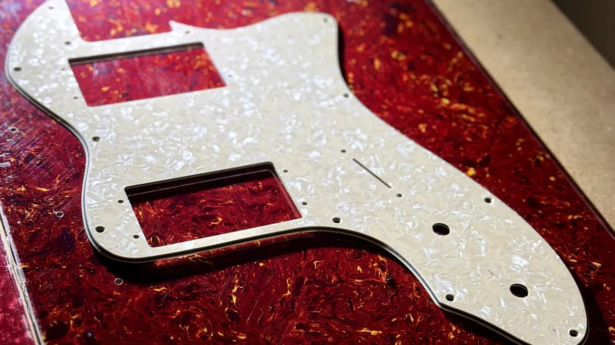 Machine Guard Switch Custom Guitar Pickguards UK | Made & Cut by Armstrong Music