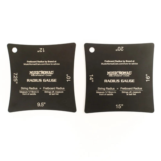MusicNomad Precision Radius Gauge Set - 2 Pack