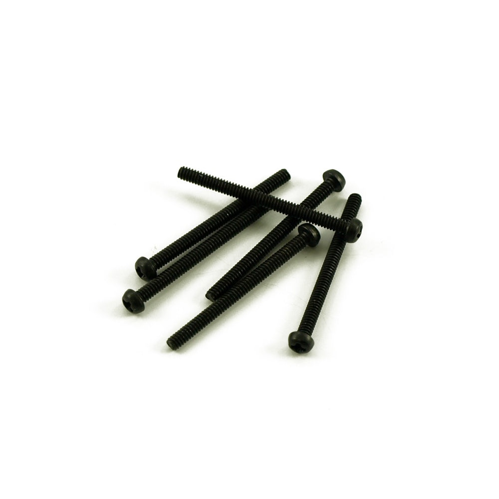 Humbucker Pickup Height Screws - Black