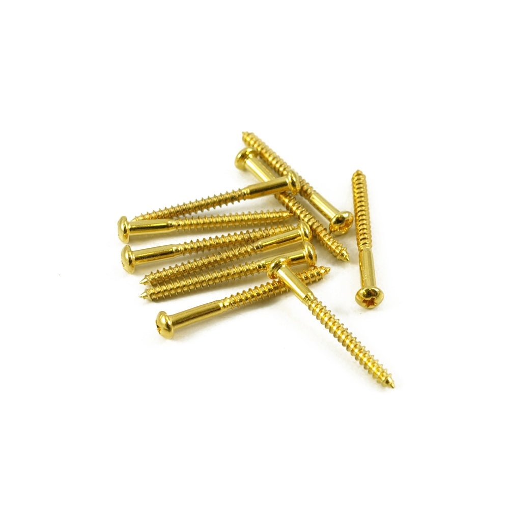 Bass Pickup Screws - Gold